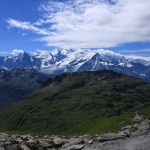 le Mont Blanc depuis le col d'Anterne